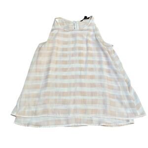 Cream and pink striped Zac & Rachel Blouse